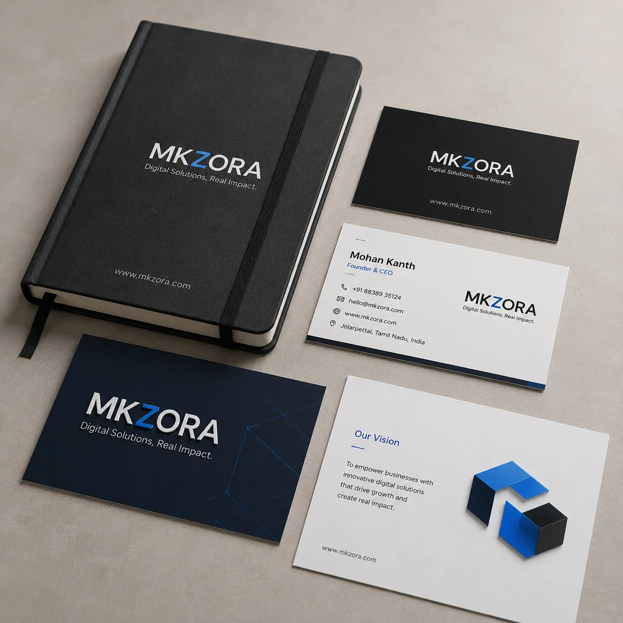 MKZORA branding